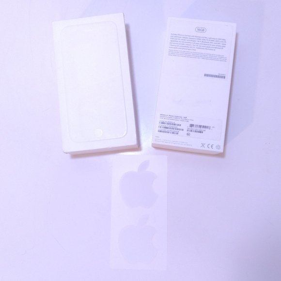 APPLE iPHONE 6 BOX ONLY 16GB Original Packaging OEM Steve Jobs STICKERS 2014 USA - Picture 8 of 13